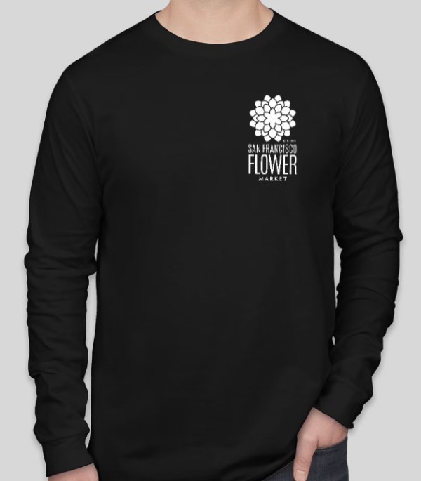 SF Flower Market T-Shirt Long Sleeve